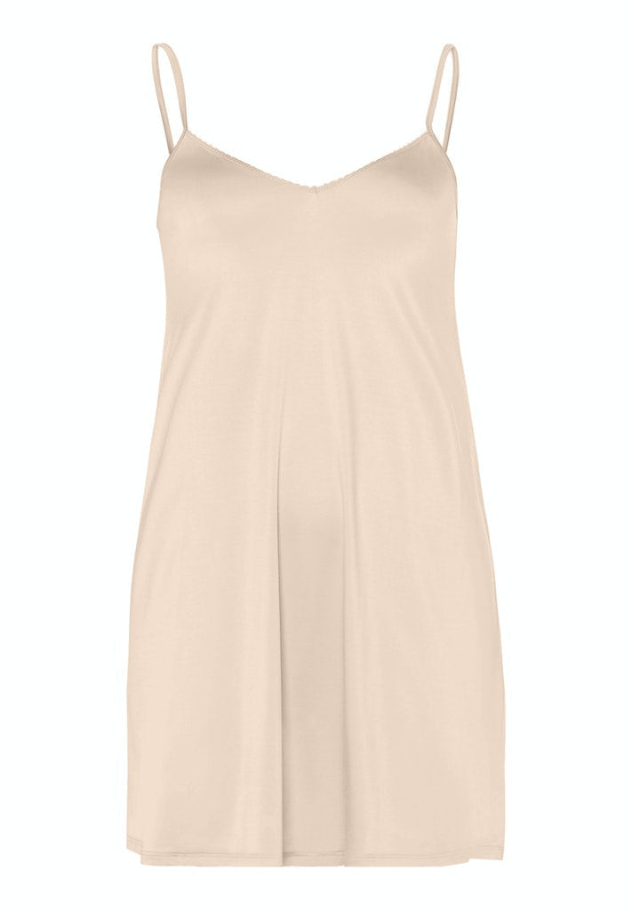 Satin Deluxe Slip - Natural