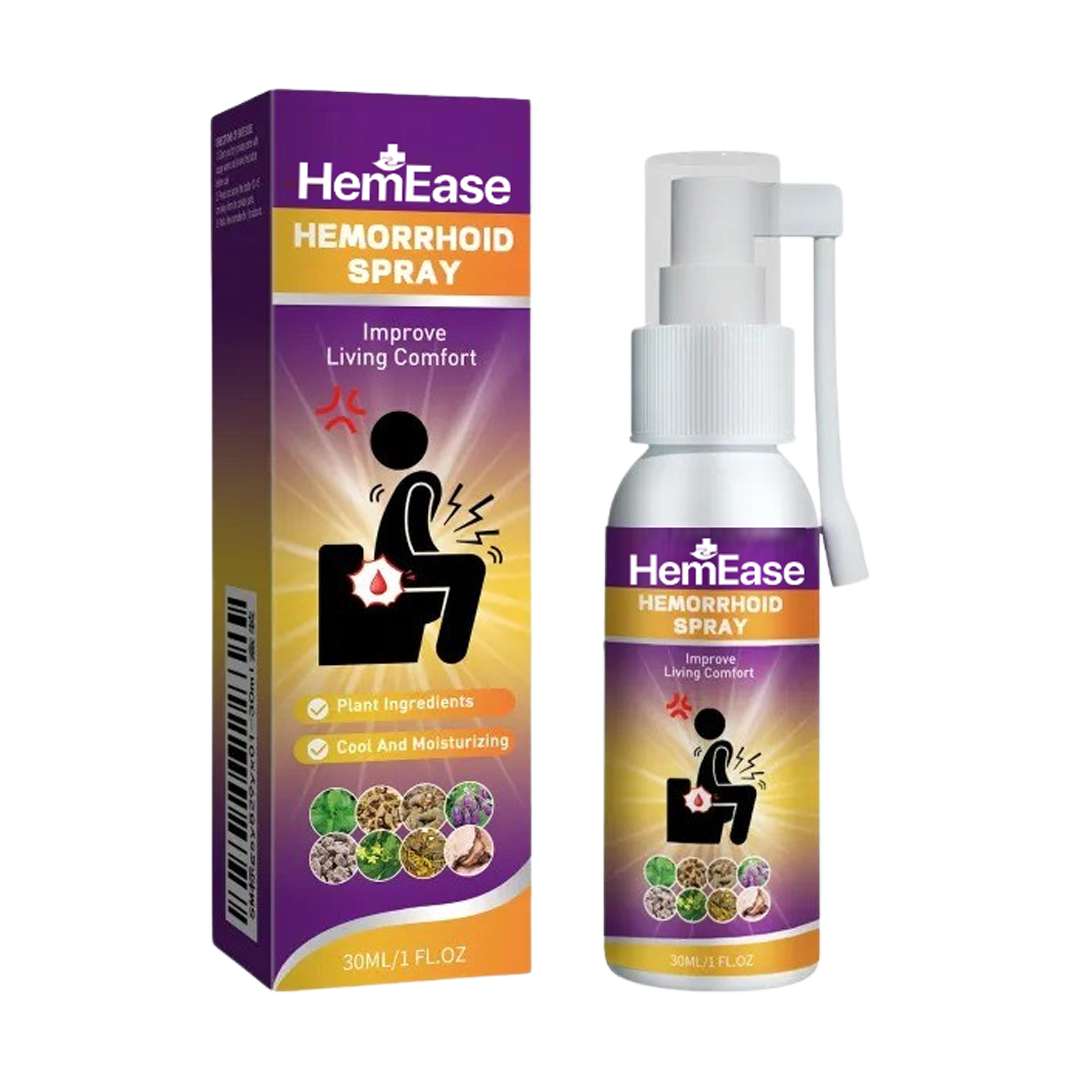 HemEase™ treats and prevents hemorrhoids