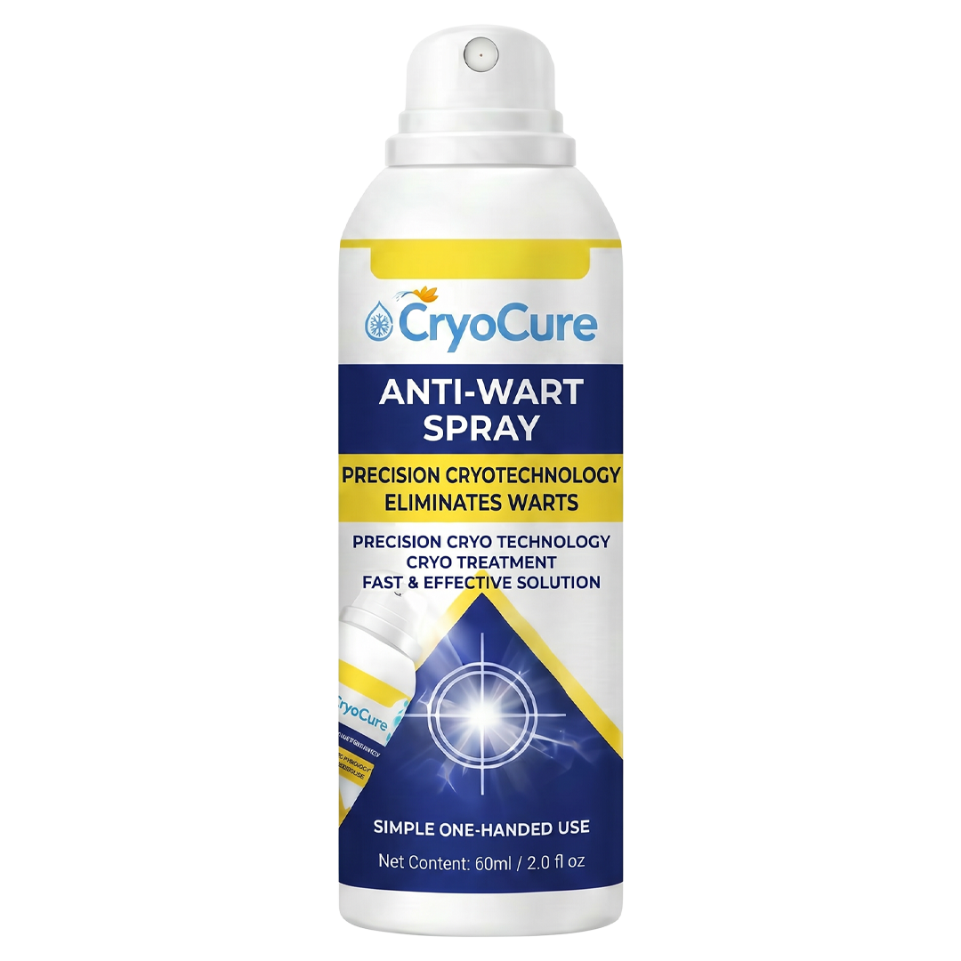 CryoCure™ Spray | Eliminates Stubborn Warts and Restores Smooth Skin