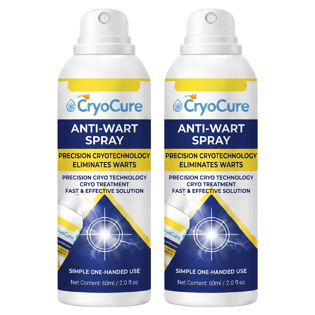 CryoCure™ Spray | Eliminates Stubborn Warts and Restores Smooth Skin