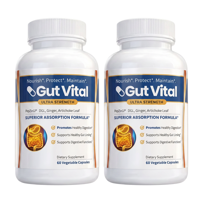 Gut Vital™ Supplement | Restores Calm Digestion And Stops Acid Reflux