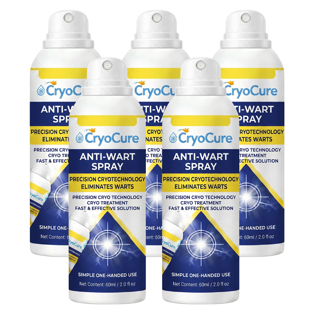 CryoCure™ Spray | Eliminates Stubborn Warts and Restores Smooth Skin